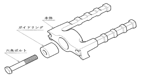 フランジインサート概要図